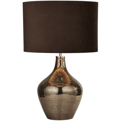 Searchlight - Candeeiro de mesa DISCO 1xE27/60W/230V