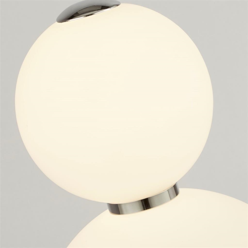 Searchlight - Candeeiro de mesa LED SNOWBALL LED/15W/230V