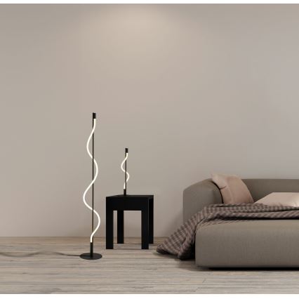 Searchlight - Candeeiro de mesa LED com regulação MARILYN LED/8W/230V preto