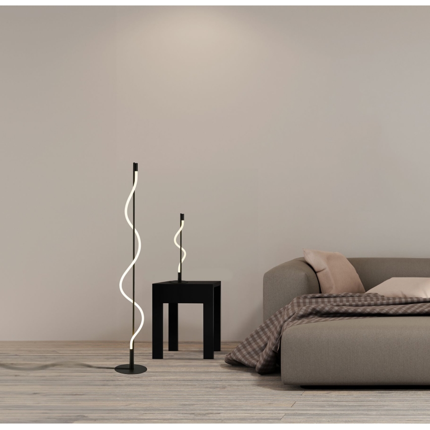 Searchlight - Candeeiro de mesa LED com regulação MARILYN LED/8W/230V preto