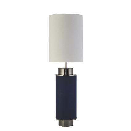 Searchlight - Candeeiro de mesa FLASK 1xE27/60W/230V azul