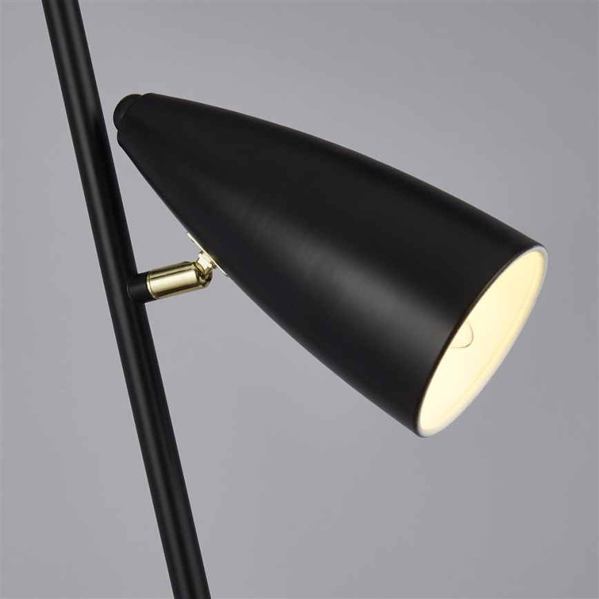 Searchlight - Candeeiro de chão STYLUS 2xE14/7W/230V preto