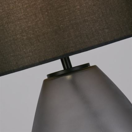 Searchlight - Candeeiro de mesa DEVON 1xE27/60W/230V preto
