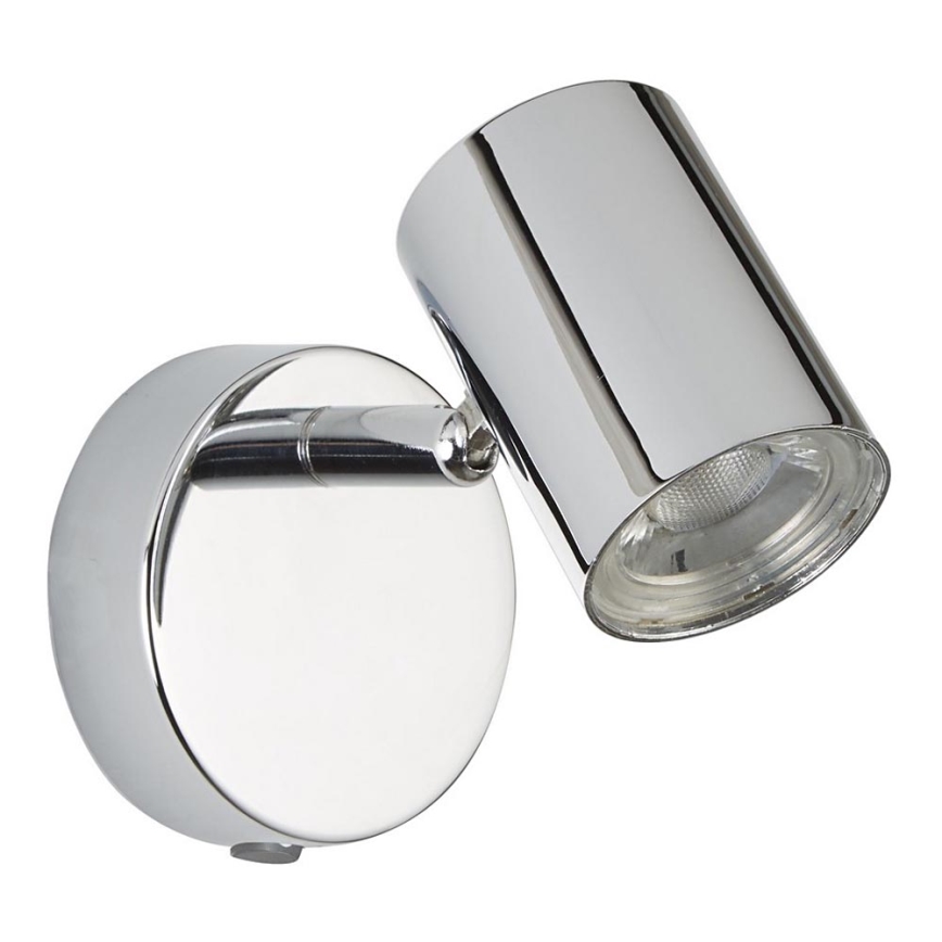Searchlight - Foco de parede LED ROLLO 1xLED/4W/230V cromado brilhante