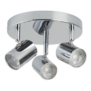 Searchlight - Foco LED ROLLO 3xLED/4W/230V cromado brilhante