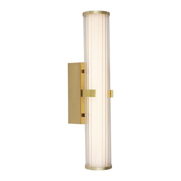 Searchlight - Iluminação de casa de banho LED CLAMP LED/18W/230V IP44 dourado