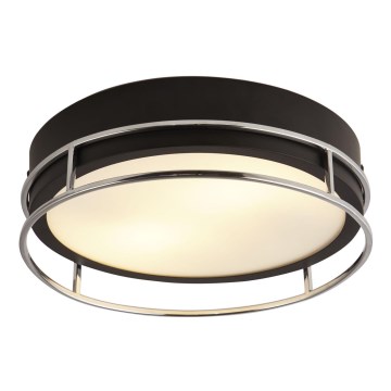 Searchlight - Iluminação de teto para casa de banho PHEONIX 2xE14/60W/230V diâmetro 30 cm IP44