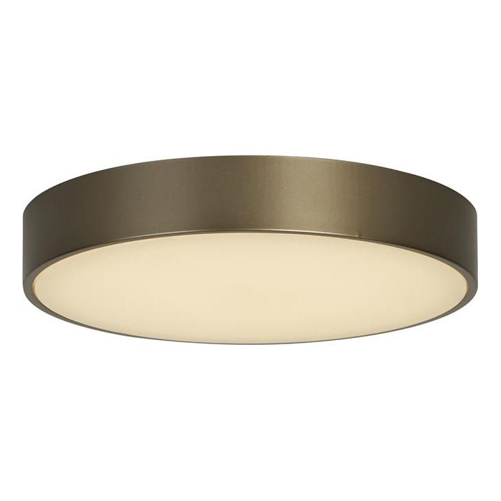 Searchlight - Luminária de teto LED PALMA LED/12W/230V 3000K Ø 25 cm bronze