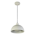 Searchlight - Lustre em cabo MARS 1xE27/60W/230V Ø 40 cm creme