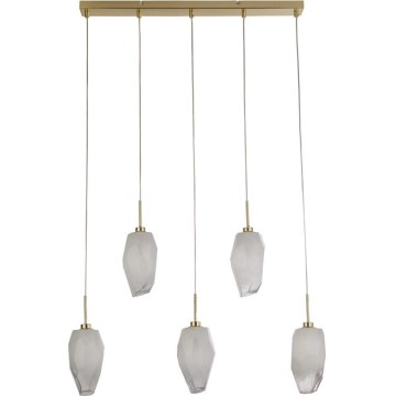 Searchlight - Lustre suspenso com cabo ROCKY 5xG9/33W/230V