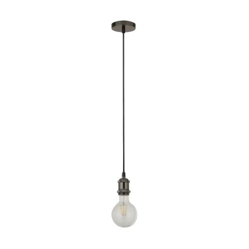 Searchlight - Lustre suspenso em cabo SUSPENSION 1xE27/60W/230V antracite