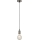 Searchlight - Lustre suspenso por cabo SUSPENSION 1xE27/60W/230V prateado