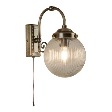 Searchlight - Luz de parede de exterior BELVUE 1xE14/40W/230V IP44