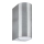 Searchlight - Luz de parede de exterior LEDO 2xGU10/6W/230V IP44 prata