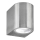 Searchlight - Luz de parede LED de exterior LEDO 1xGU10/3W/230V IP44 prata