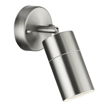 Searchlight - Luz de parede LED de exterior LEO 1xGU10/3W/230V IP44