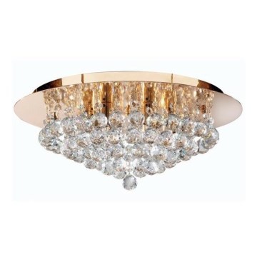 Searchlight - Luz de teto de cristal HANNA 6xG9/33W/230V