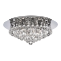 Searchlight - Luz de teto de cristal HANNA 6xG9/33W/230V