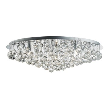 Searchlight - Luz de teto de cristal HANNA 8xG9/33W/230V