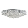 Searchlight - Luz de teto de cristal HANNA 8xG9/33W/230V
