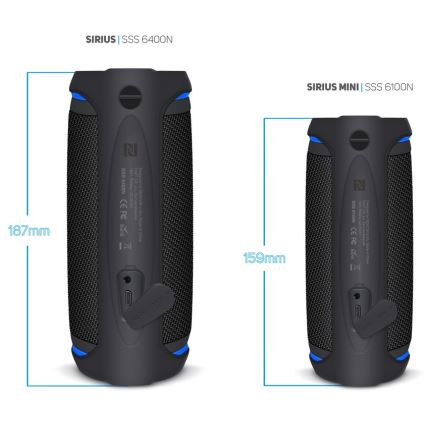 Sencor - Altifalante sem fios 30W 4000 mAh IPX6