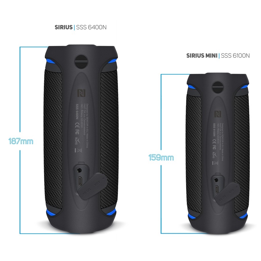 Sencor - Altifalante sem fios 30W 4000 mAh IPX6
