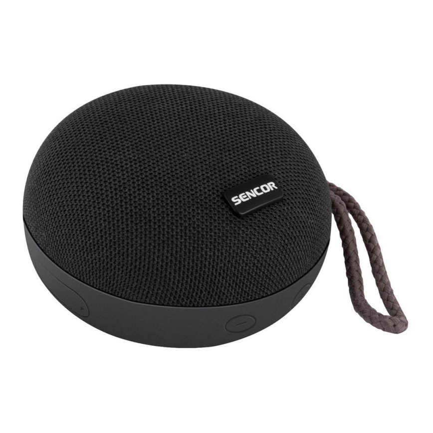 Sencor - Altifalante sem fios 3W 800 mAh IPX4 preto