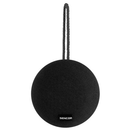 Sencor - Altifalante sem fios 3W 800 mAh IPX4 preto