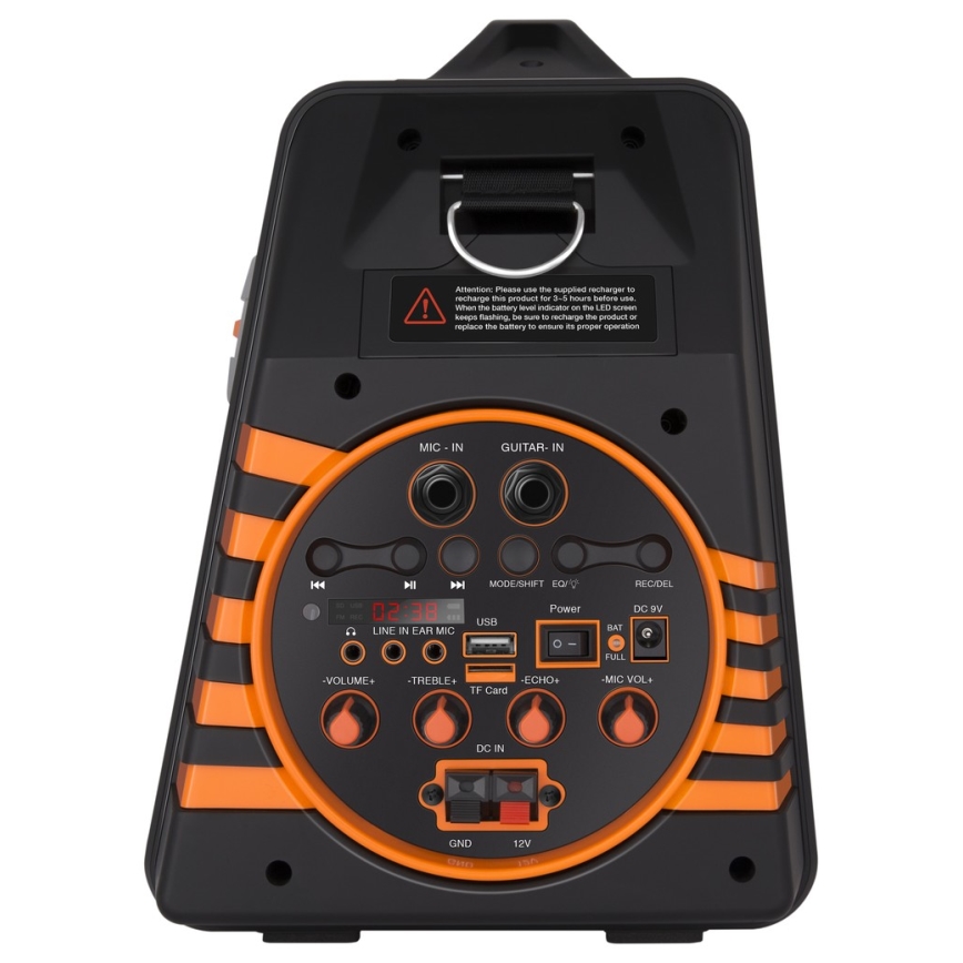 Sencor - Altifalante sem fios para crianças LED com microfone 30W 1800 mAh