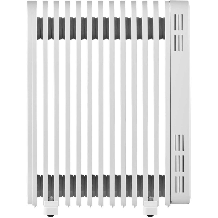 Sencor - Aquecedor a óleo com 13 elementos 1000/2500W/230V branco + controlo remoto