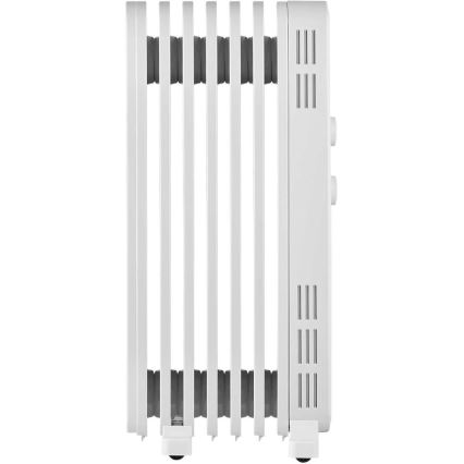 Sencor - Aquecedor a óleo com 7 aletas, 600/900/1500 W/230 V, branco
