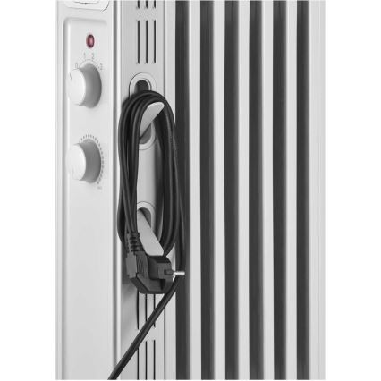 Sencor - Aquecedor a óleo com 7 aletas, 600/900/1500 W/230 V, branco
