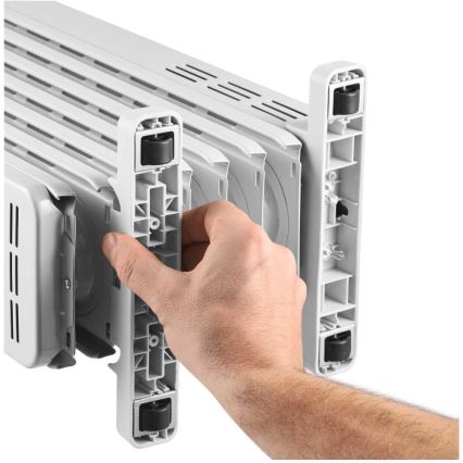 Sencor - Aquecedor a óleo com 7 aletas, 600/900/1500 W/230 V, branco