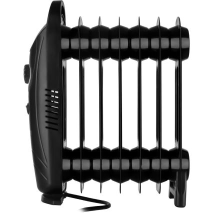 Sencor - Aquecedor a óleo com 7 aletas 700W/230V preto