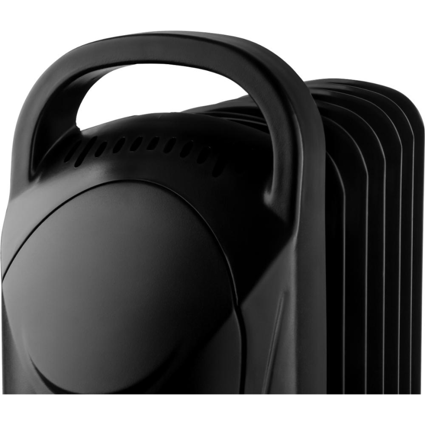 Sencor - Aquecedor a óleo com 7 aletas 700W/230V preto