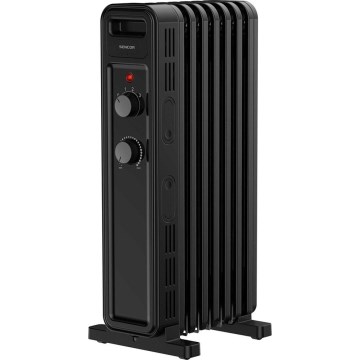 Sencor - Aquecedor a óleo com 7 elementos 600/900/1500W/230V preto