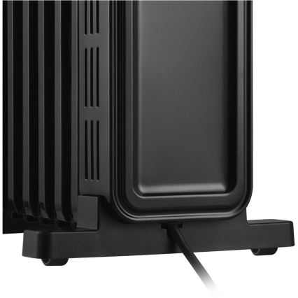 Sencor - Aquecedor a óleo com 9 aletas, 800/1200/2000 W, 230 V, preto