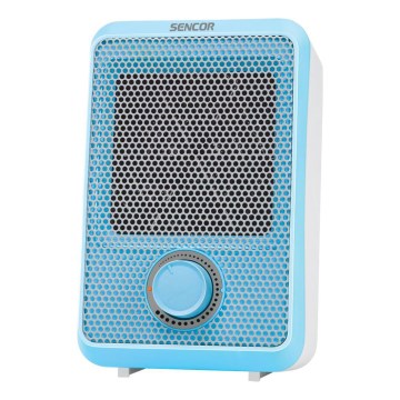 Sencor - Aquecedor de ar quente 600W/230V azul/branco