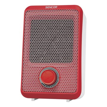 Sencor - Aquecedor de ar quente 600W/230V vermelho/branco