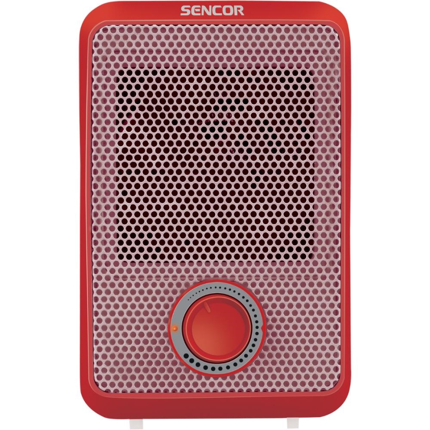 Sencor - Aquecedor de ar quente 600W/230V vermelho/branco