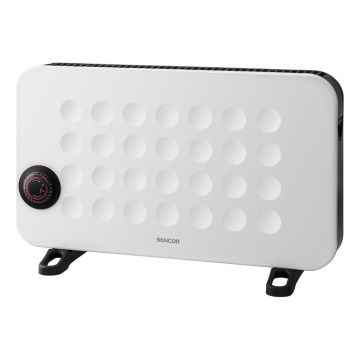 Sencor - Aquecedor elétrico/convector 750/1250/2000W com termostato