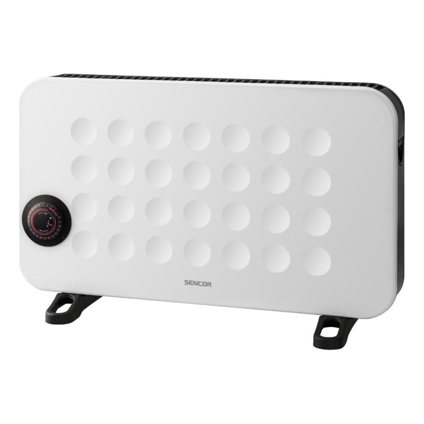 Sencor - Aquecedor elétrico/convector 750/1250/2000W com termostato