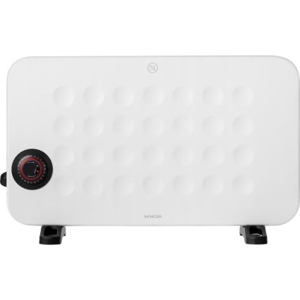 Sencor - Aquecedor elétrico/convector 750/1250/2000W com termostato