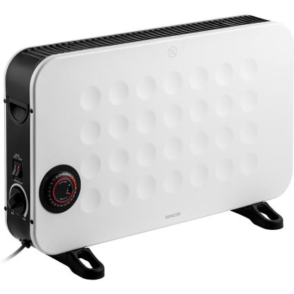 Sencor - Aquecedor elétrico/convector 750/1250/2000W com termostato