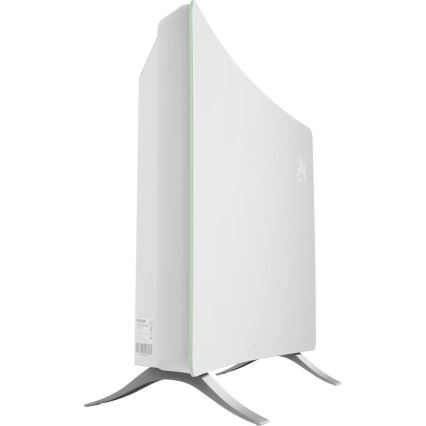 Sencor - Aquecedor elétrico/convector inteligente 1200/2400W/230V IP24 Wi-Fi branco