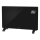 Sencor - Aquecedor elétrico/convector inteligente 2000W/230V IP24 Wi-Fi preto + comando remoto
