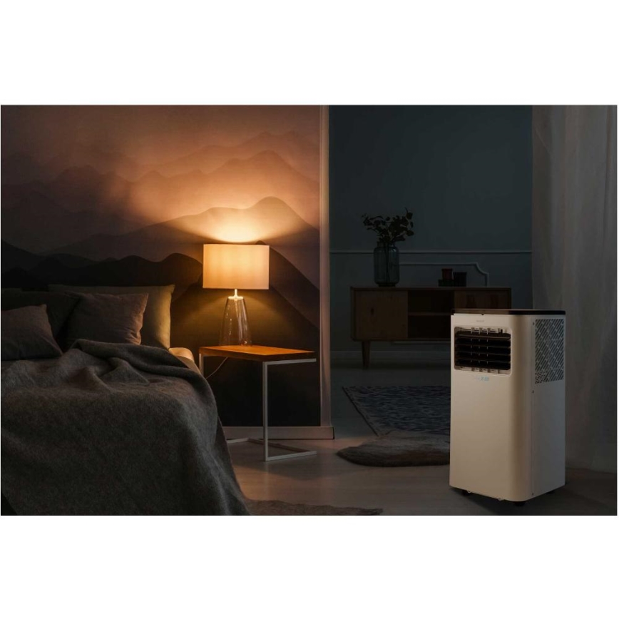 Sencor - Ar condicionado inteligente e portátil 3 em 1, incluindo acessórios 1050W/230V 10000 BTU Wi-Fi + comando