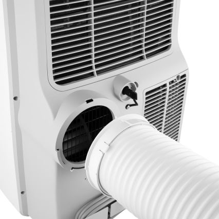 Sencor - Ar condicionado inteligente e portátil 3 em 1, incluindo acessórios 1450W/230V 12000 BTU Wi-Fi branco + comando