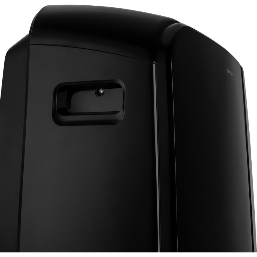 Sencor - Ar condicionado inteligente e portátil 3 em 1, incluindo acessórios 1450W/230V 12000 BTU Wi-Fi preto + comando