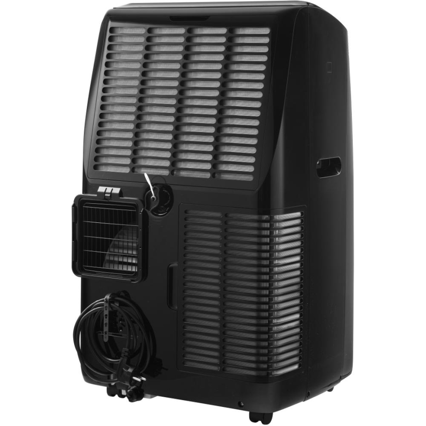 Sencor - Ar condicionado inteligente e portátil incluindo acessórios completos 900W/230V 9000 BTU Wi-Fi preto + comando